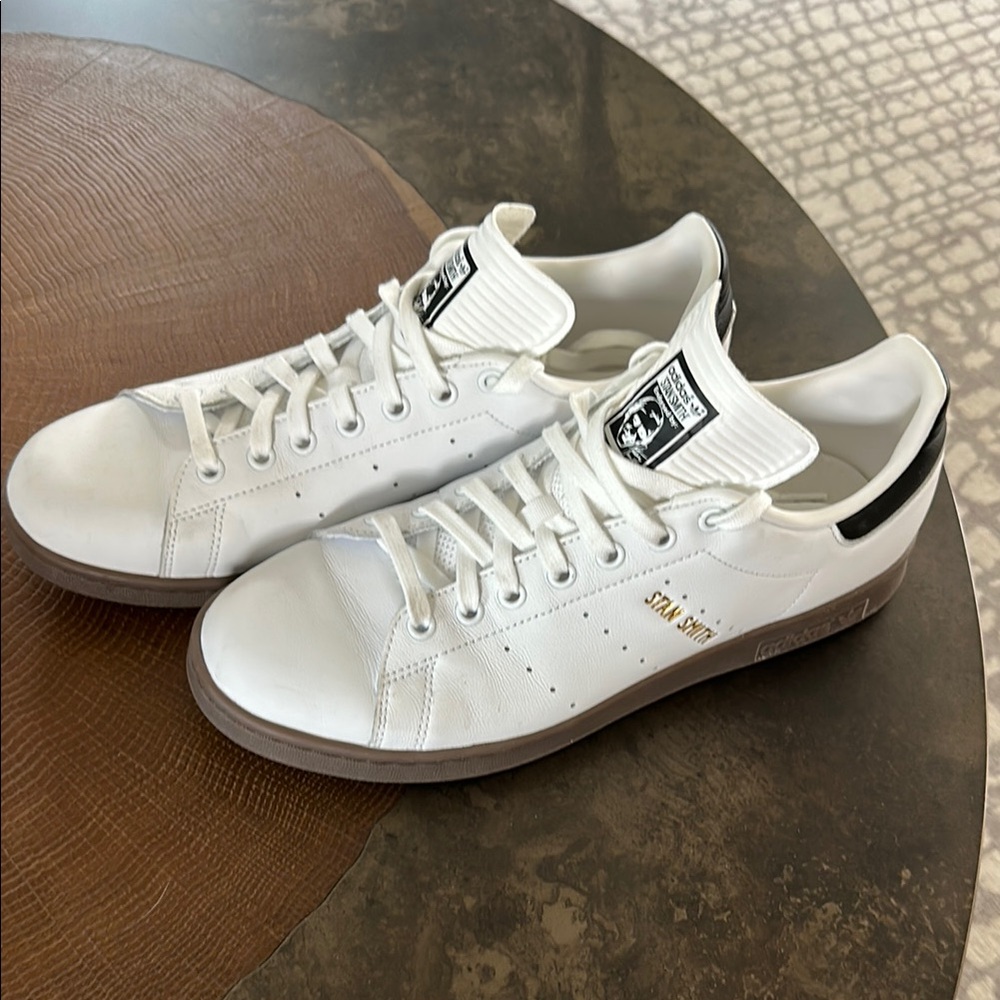 Stan Smith Adidas White and Black Sneakers Classic Style
